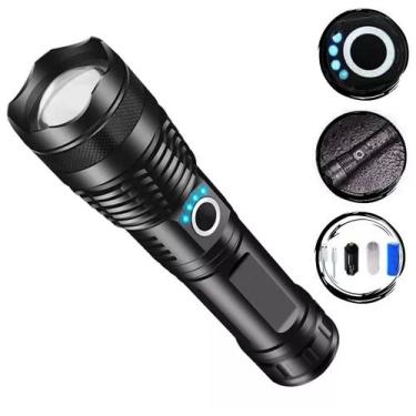 Imagem de Lanterna Tática Militar T9 Led Recarregável Usb 5000 Lumens - Tesla St