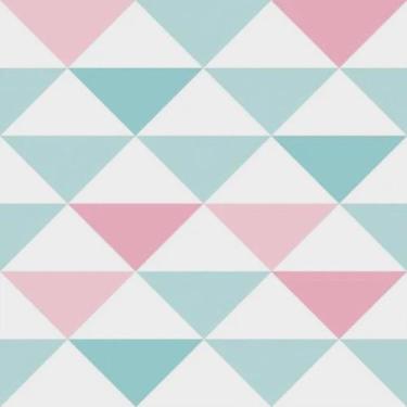 Imagem de Papel De Parede Brincar 3600 Bobinex Triângulo Geométrico - Rolo 10mx5