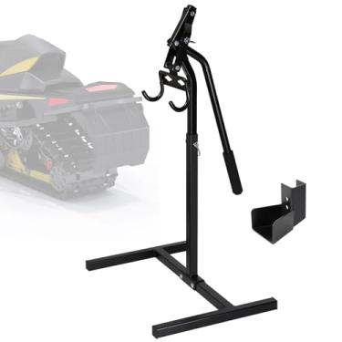 Imagem de Pista de elevação de alavanca de snowmobile, suporte de elevação de trenó de moto de neve com copo de guidão, serve para a maioria dos gatos árticos de snowmobile, Yamaha, Polaris. Elevador de