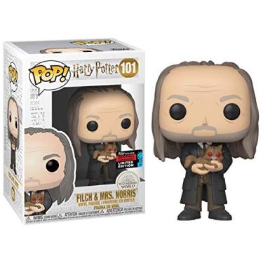 Imagem de POP! Funko Movies: Harry Potter - FILCH & MRS. Norris - NYCC 2019 Fall Convention Exclusive