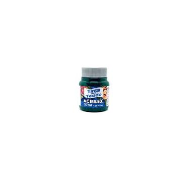 Imagem de Tinta Para Tecido Fosca 37ml - Acrilex artesanato,  VERDE BANDEIRA 37M