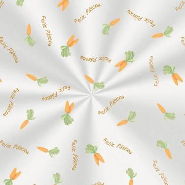 Imagem de Saco Adesivado Decorado com Aba - Cenourinhas - 100 unidades - Cromus 