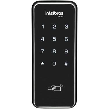 Imagem de Fechadura Digital Intelbras Fr201 4674007, Preto