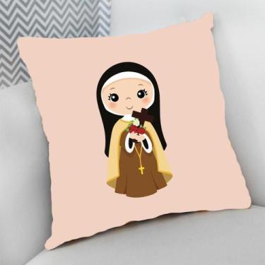 Imagem de Almofada Decorativa Cheia c/ Zíper Estampas Evangélico Católico - Delu