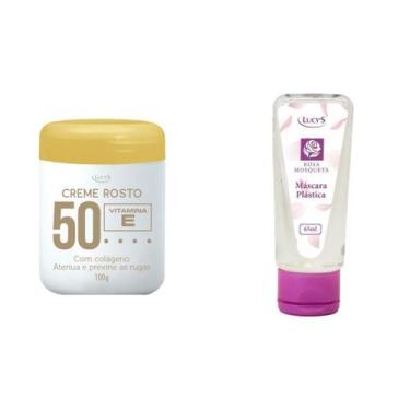 Imagem de Máscara Peel Off e Creme 50+ Colágeno - Lucy's