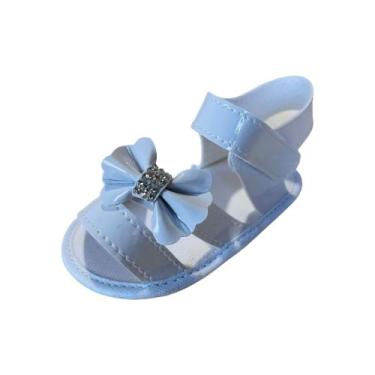 Imagem de Sandalia Feminina Lacinho Lateral Para Bebê Menina - Baby's Shoes, Bra