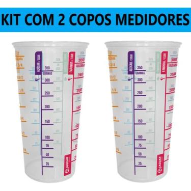 Imagem de Copo Medidor De Cozinha Dosador De Plástico - JAGUAR 