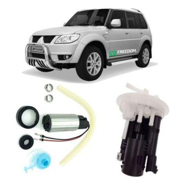 Imagem de Filtro de combustível mitsubishi pajero io tr4 kit c/2 unidades (1 fil