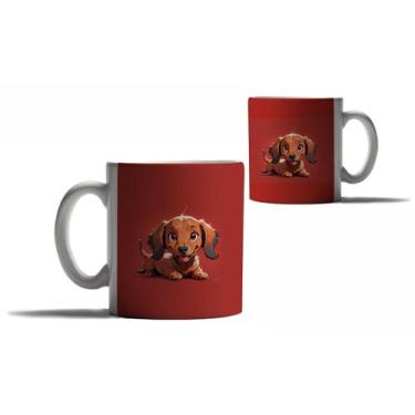 Imagem de Caneca Personalizada Presente Cachorros Dachshund Salsicha - Enjoy Sho