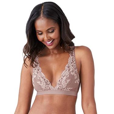 Imagem de Wacoal Sutiã feminino com ícone instantâneo, Cafe Au Lait, GG