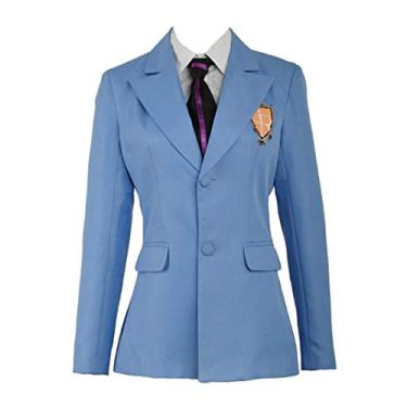 Imagem de Ouran High School Host Club School Uniform Haruhi Kyoya Hikaru Takashi Outfit Unisex Cosplay Costume(Female X-Small,Jacket Tie)