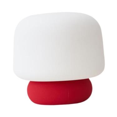 Imagem de ＡＷＨＡＯ Luz noturna de cogumelo, abajur de cabeceira LED, com 13 sons diferentes, enfeite USB ativado por toque, abajur noturno para banheiro e escritório