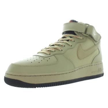 Imagem de Nike Air Force 1'07 Tênis de basquete masculino, Oliva neutra/verde-oliva neutra, 15.5 Women/14 Men