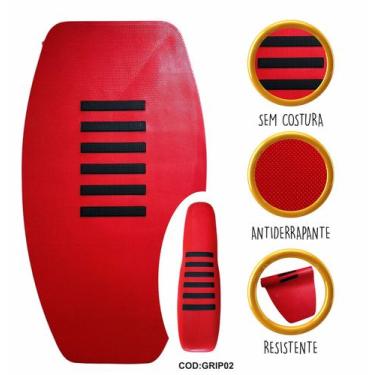 Imagem de CAPA BANCO (SOFT GRIP) Universal Soft Grip Com faixa - PACCIANI, VERME