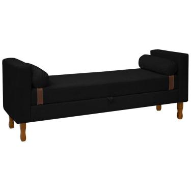 Imagem de Recamier Sapateira Baú Pietro Casal 140cm Bouclê - SOFA STORE