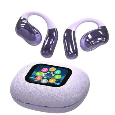 Imagem de Fones de ouvido com tradução de idiomas (música/chamada),Redução de ruído ANC com tela sensível ao toque Fone de ouvido tradutor de idiomas sem fio Bluetooth 5.4 140 com APP