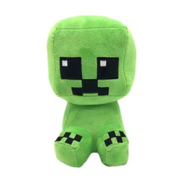 Imagem de BUKBAG Creeper Brinquedo de Pelúcia Colecionável, Personagem de Jogo de Videogame, 26 cm