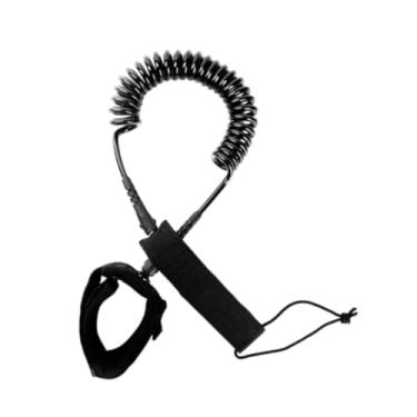 Imagem de menolana Surf Board Leash 10 pés, tornozelo de tornozelo, corda de tração de surf, luz leve, da colméia de standboard da prancha