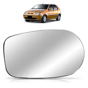 Imagem de Lente Espelho Retrovisor Palio 2001 2002 2003 2004 - METAGAL 2, Direit