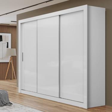 Imagem de Guarda-Roupa Casal 3 Portas 4 Gavetas 188,5cm Viena Yescasa