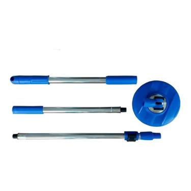 Imagem de Cabo Reposição De Aço Inox Completo Perfect Mop Pro + Base