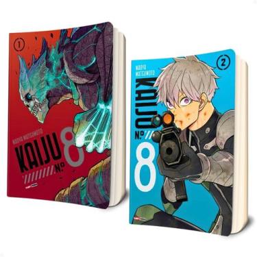 Imagem de Kaiju N. 8 Mangá Volume 1 e 2 - KIT Panini Capa Comum português BR