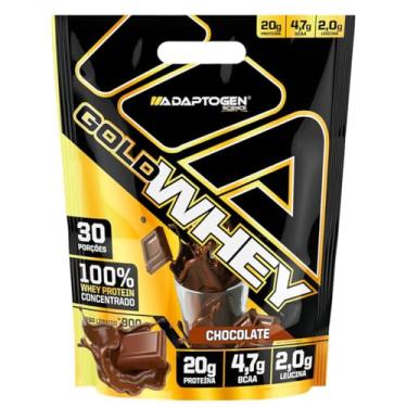 Imagem de Gold Whey Refil (900g), Chocolate, Adaptogen