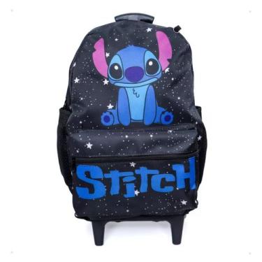 Imagem de Mochila Rodinha Escolar Lilo Stitch Juvenil Volta as Aulas - Essencial