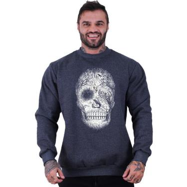 Imagem de Blusa Moletom Basic MXD Conceito Sem Touca Moda Fitness De Treino-Masculino