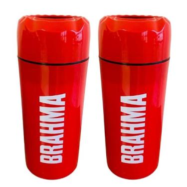 Imagem de 2 Suporte Cerveja Porta Litrão Garrafa 1 Litro Personalização Marcas Termico
