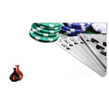Imagem de Papel De Parede 3D Salão De Jogos Cartas Poker 3,5M Jcs87 - Você Decor