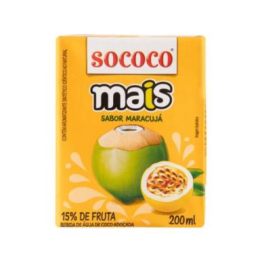 Imagem de Água de Coco Sococo Mais Natural 200ml, 1 unidade, 200ml