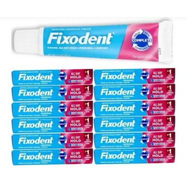Imagem de Fixodent 68g - kit c/ 12 unidades - P&G, 12unidades