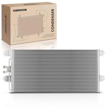 Imagem de A-Premium Condensador de ar condicionado A/C compatível com Volkswagen EuroVan 1992-1997/1999-2004, com suporte