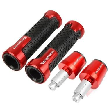 Imagem de Motorcycle Throttle Handle Grips，replacement part，Handlebar Grips Powersports Grips Accessories, For Kawasaki VERSYS300X VERSYS-300X 2008-2019 2018 2017