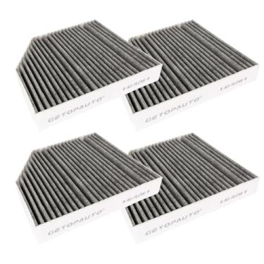Imagem de GETOPAUTO 2058350147 Filtro de ar de cabine com carvão ativado compatível com Mercedes-Benz C300, C400, E300, E400, E450, GLC300, GLC350e, C43 AMG, C63 AMG, G550, CLS450, E63 AMG, G63 AMG63