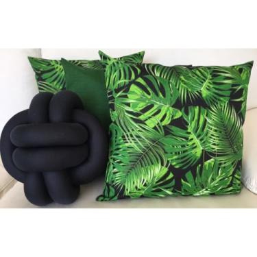Imagem de Kit 3 Capas de Almofadas Decorativas + Almofada Nozinho(18)