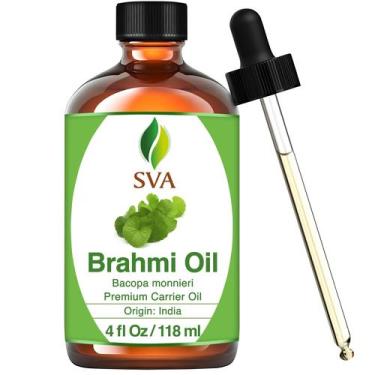Imagem de Óleo Brahmi SVA ORGANICS 120 ml 100% natural prensado a frio