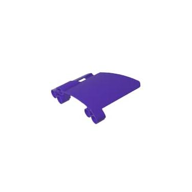 Imagem de Eske Kouri Gobricks GDS-1342 Panel Fairing #23 Large Short, Small Hole, Side B Compatible with Lego 44353 All Major Brick Brands,Building Blocks ,Technical Parts (268 Dark Purple(060),7 PCS)