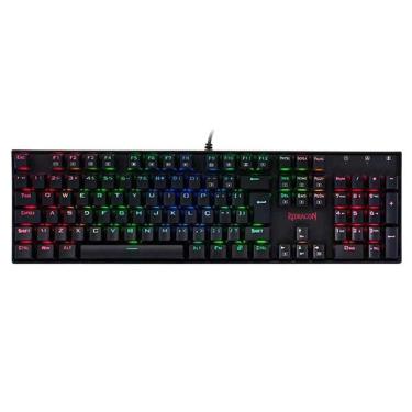 Imagem de Teclado Mecanico Redragon Mitra Swicth Brown K551 Abnt2 Rgb