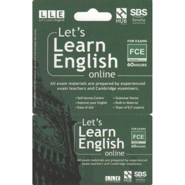 Imagem de Let`s Learn English Card - For Exams - Fce (6 Months)