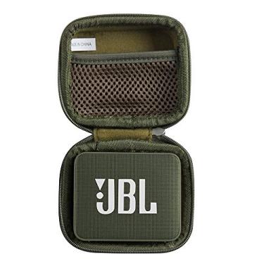 Imagem de Hermitshell Capa de viagem para JBL GO2 - Alto-falante Bluetooth ultra portátil à prova d'água (verde)
