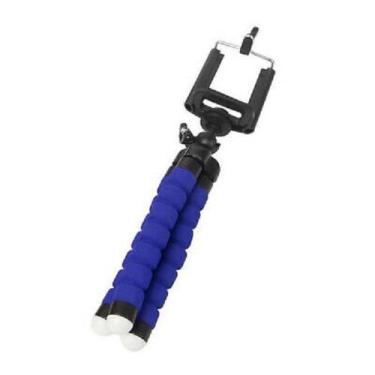 Imagem de Mini Tripé Suporte De Mesa Celular Câmera Giratório ul - Blue Star