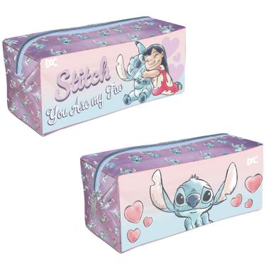 Imagem de ESTOJO PVC CRISTAL GG DISNEY STITCH - 5382 - DAC
