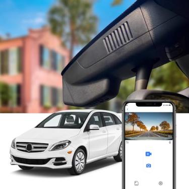 Imagem de Fitcamx Câmera de painel 4K adequada para Mercedes-Benz Classe B 2011-2018 (W246) HD2-6059, aparência de fábrica OEM, vídeo UHD 2160P, WiFi e aplicativo integrados, gravação em loop, sensor de