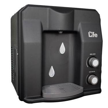 Imagem de Purificador De Água Gelada Flex He Top Life Ph Alcalino Preto 220V