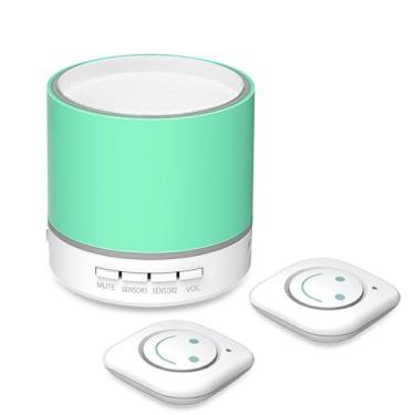 Imagem de Alarme de campainha com sensor de porta quando aberto, alarmes de porta para casa, crianças, loja de negócios, segurança no escritório, sensor de vibração - Agite a campainha, fácil instalação para