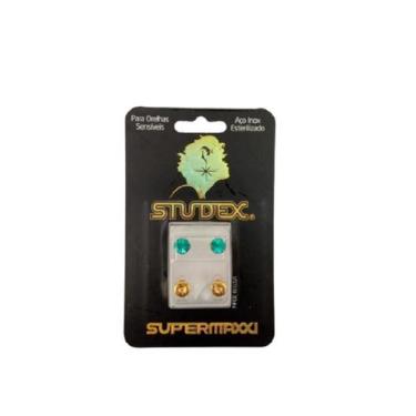 Imagem de Brinco Studex Para Perfuração SuperMaxxi 6mm Aço Cirurgico