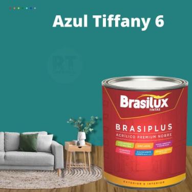 Imagem de Tinta de Parede Tiffany Brasiplus 800ml Fosca - BRASILUX, TIFFANY 6