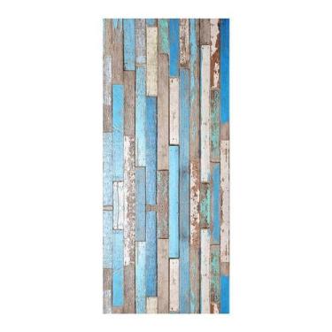 Imagem de Adesivo Decorativo de Porta - Madeira - 2091cnpt - Allodi